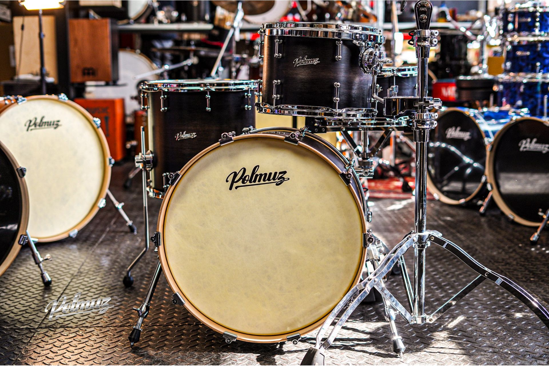 Polmuz Maple Model 1 - 20/12/14/14sd - Satin Black Fade — zdjęcie 6