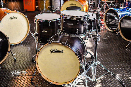 Polmuz Maple Model 1 - 20/12/14/14sd - Satin Black Fade