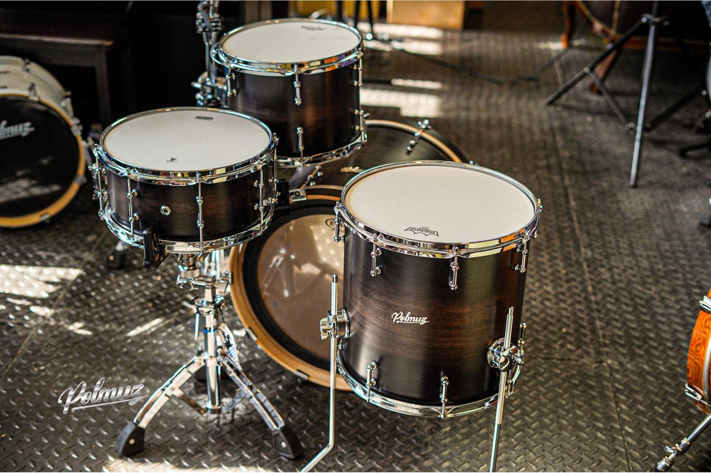 Polmuz Maple Model 1 - 20/12/14/14sd - Satin Black Fade — zdjęcie 3