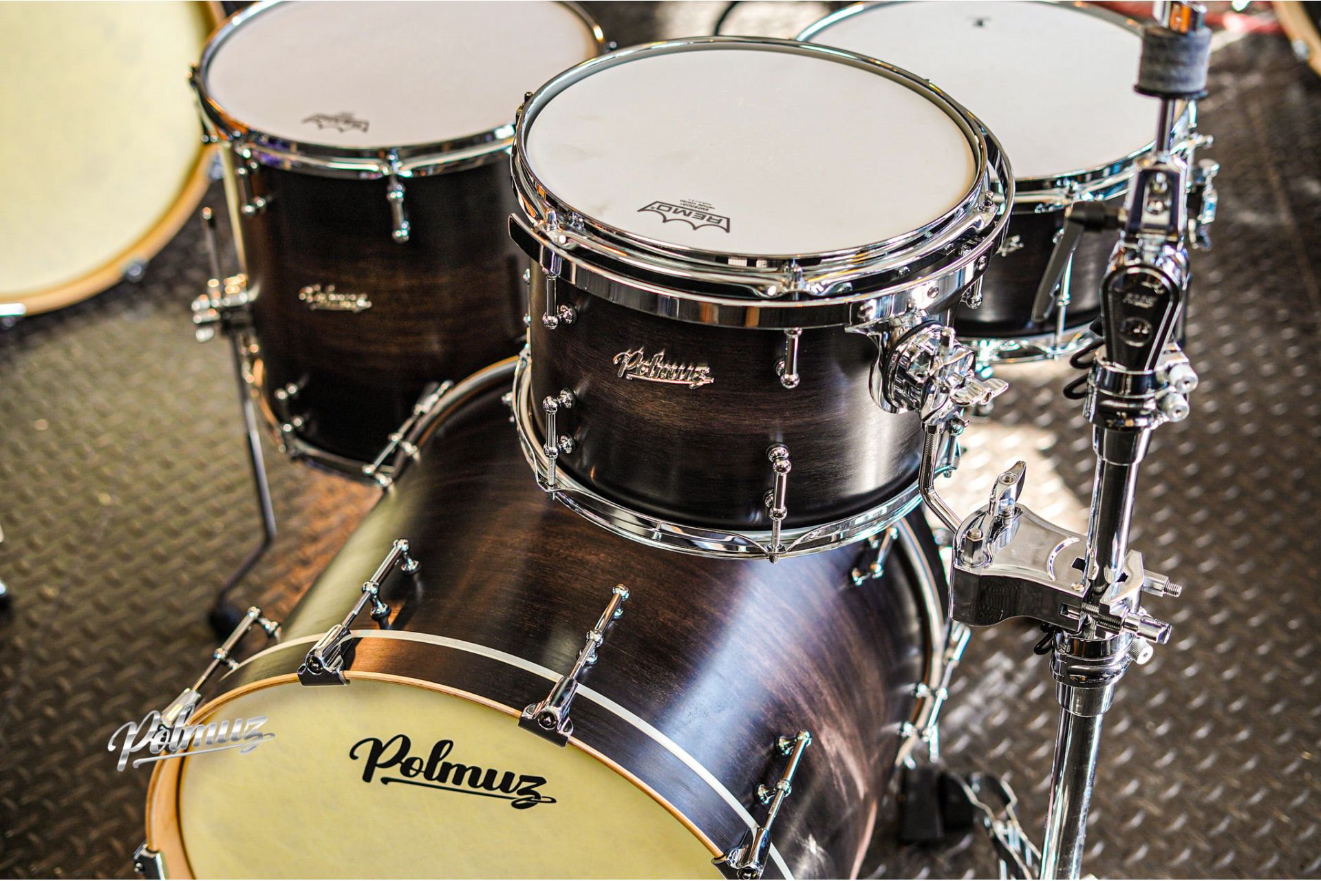 Polmuz Maple Model 1 - 20/12/14/14sd - Satin Black Fade — zdjęcie 5