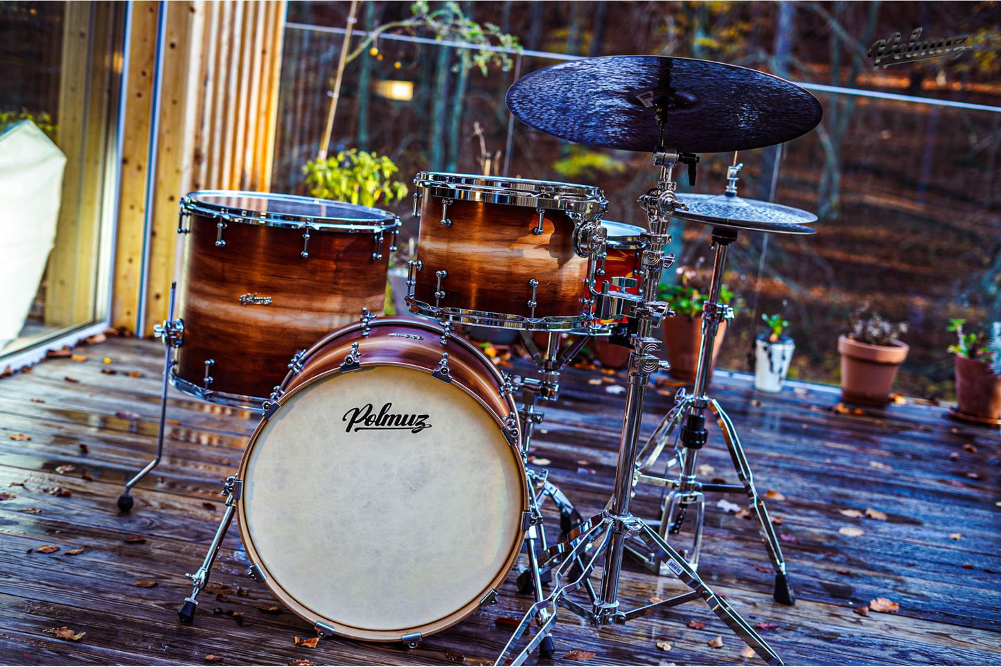 Polmuz Maple Model 1 - 20/13/18 - Artist Jatoba to Natural Fade — zdjęcie 9