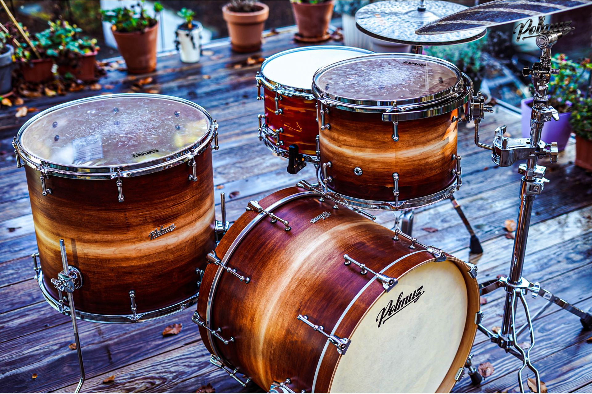 Polmuz Maple Model 1 - 20/13/18 - Artist Jatoba to Natural Fade — zdjęcie 12