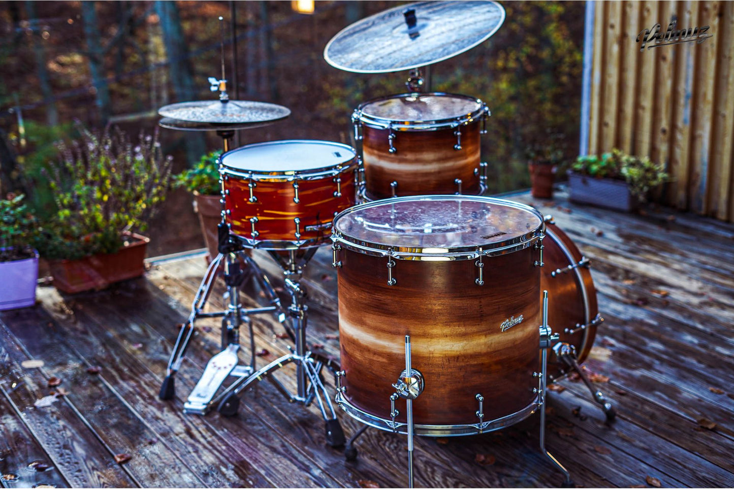 Polmuz Maple Model 1 - 20/13/18 - Artist Jatoba to Natural Fade — zdjęcie 8