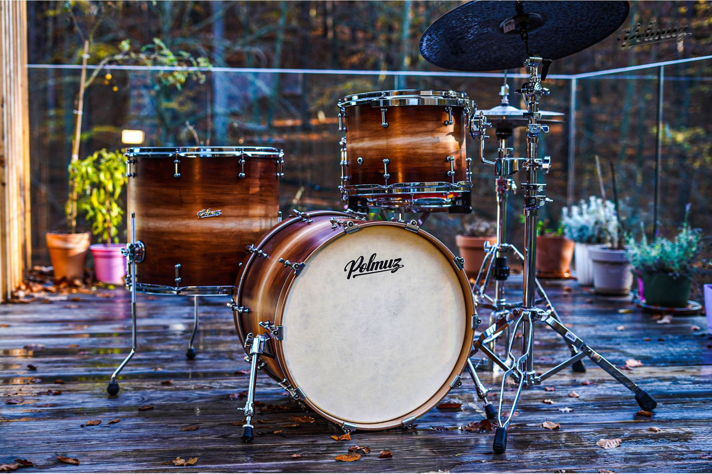 Polmuz Maple Model 1 - 20/13/18 - Artist Jatoba to Natural Fade — zdjęcie 3