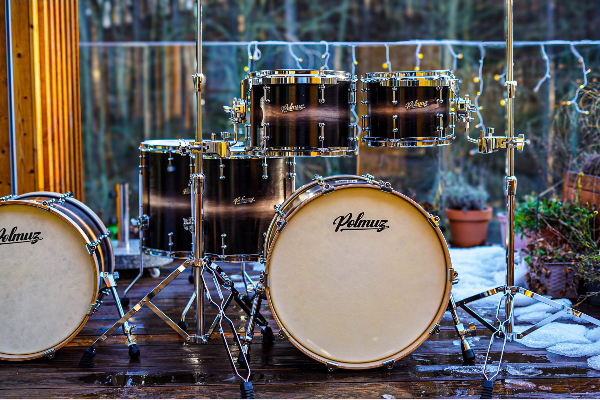 Polmuz Maple Model 1 - 20/19/10/12/14/16 - Polished black fade oil wax — zdjęcie 16