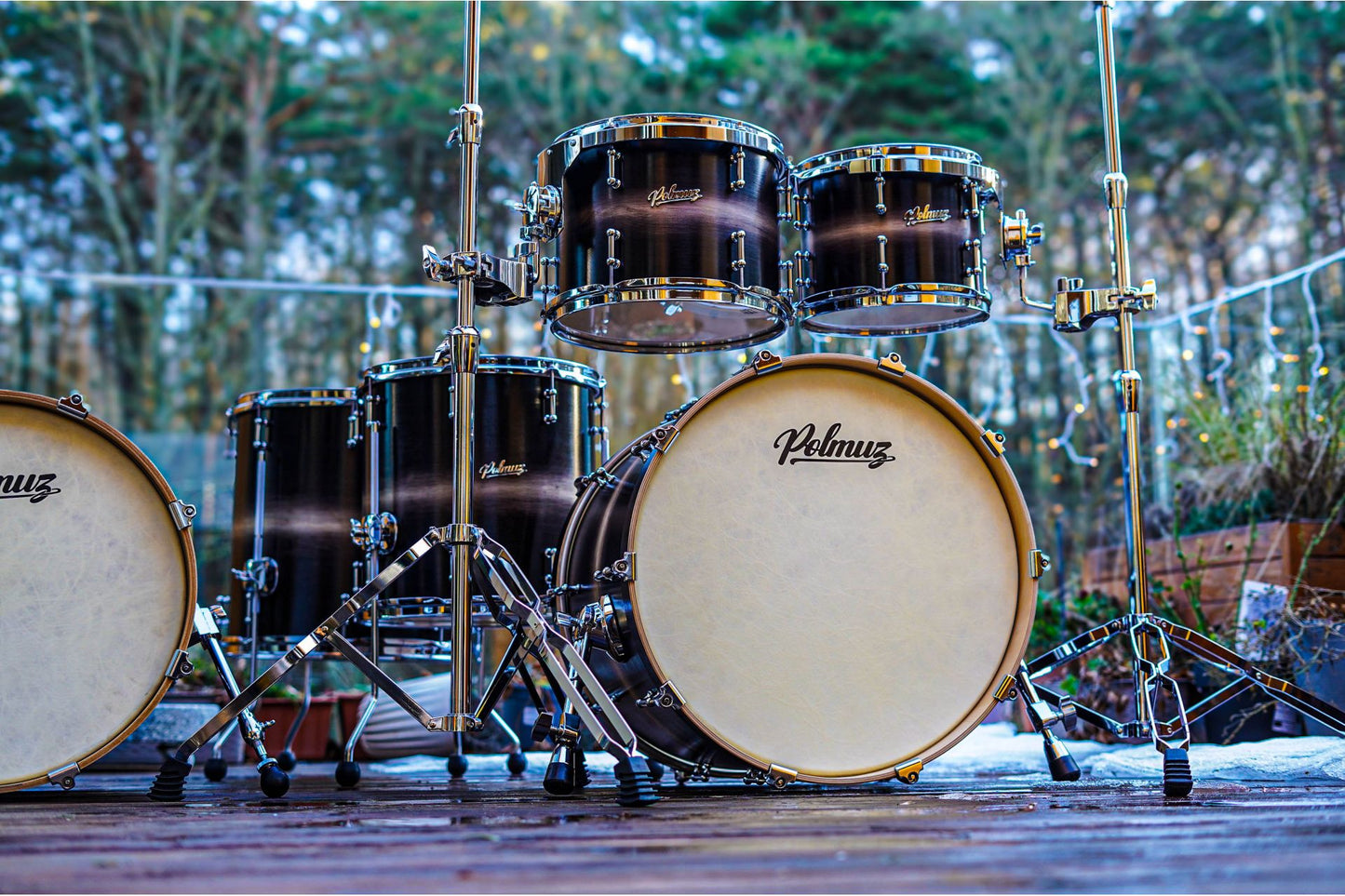 Polmuz Maple Model 1 - 20/19/10/12/14/16 - Polished black fade oil wax