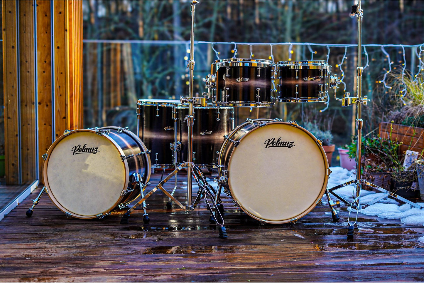 Polmuz Maple Model 1 - 20/19/10/12/14/16 - Polished black fade oil wax — zdjęcie 17