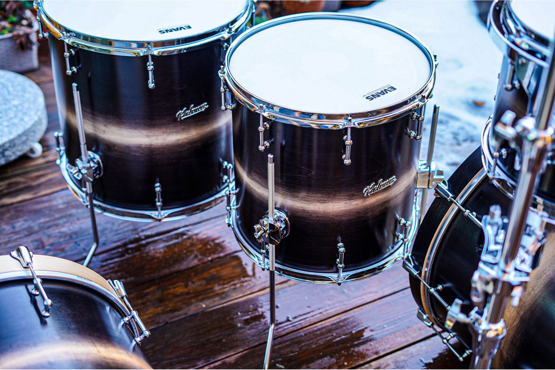 Polmuz Maple Model 1 - 20/19/10/12/14/16 - Polished black fade oil wax — zdjęcie 5