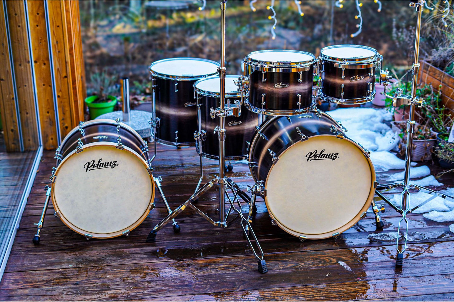 Polmuz Maple Model 1 - 20/19/10/12/14/16 - Polished black fade oil wax — zdjęcie 13