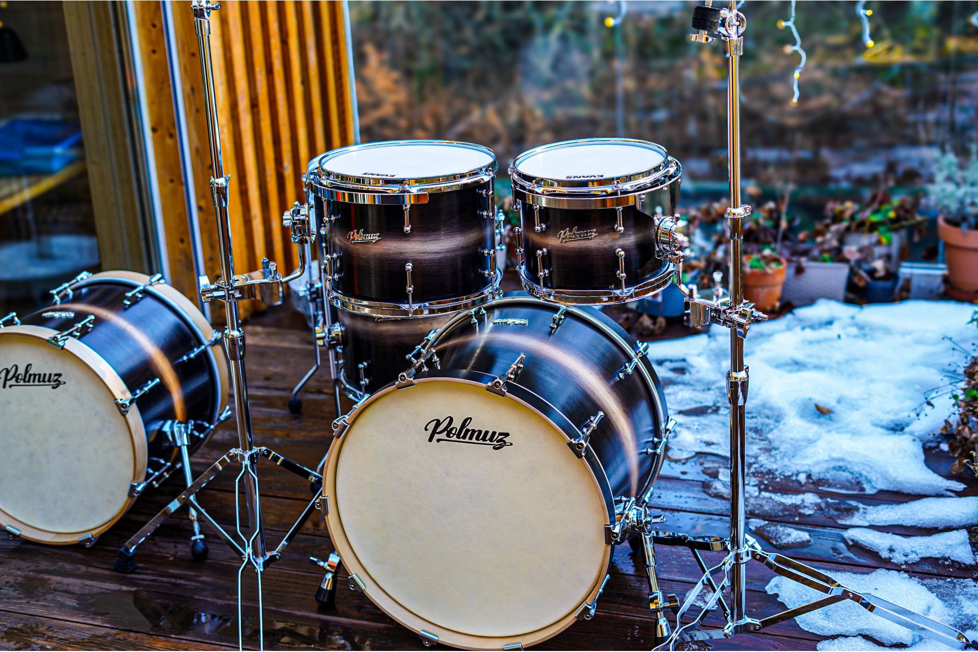 Polmuz Maple Model 1 - 20/19/10/12/14/16 - Polished black fade oil wax — zdjęcie 12