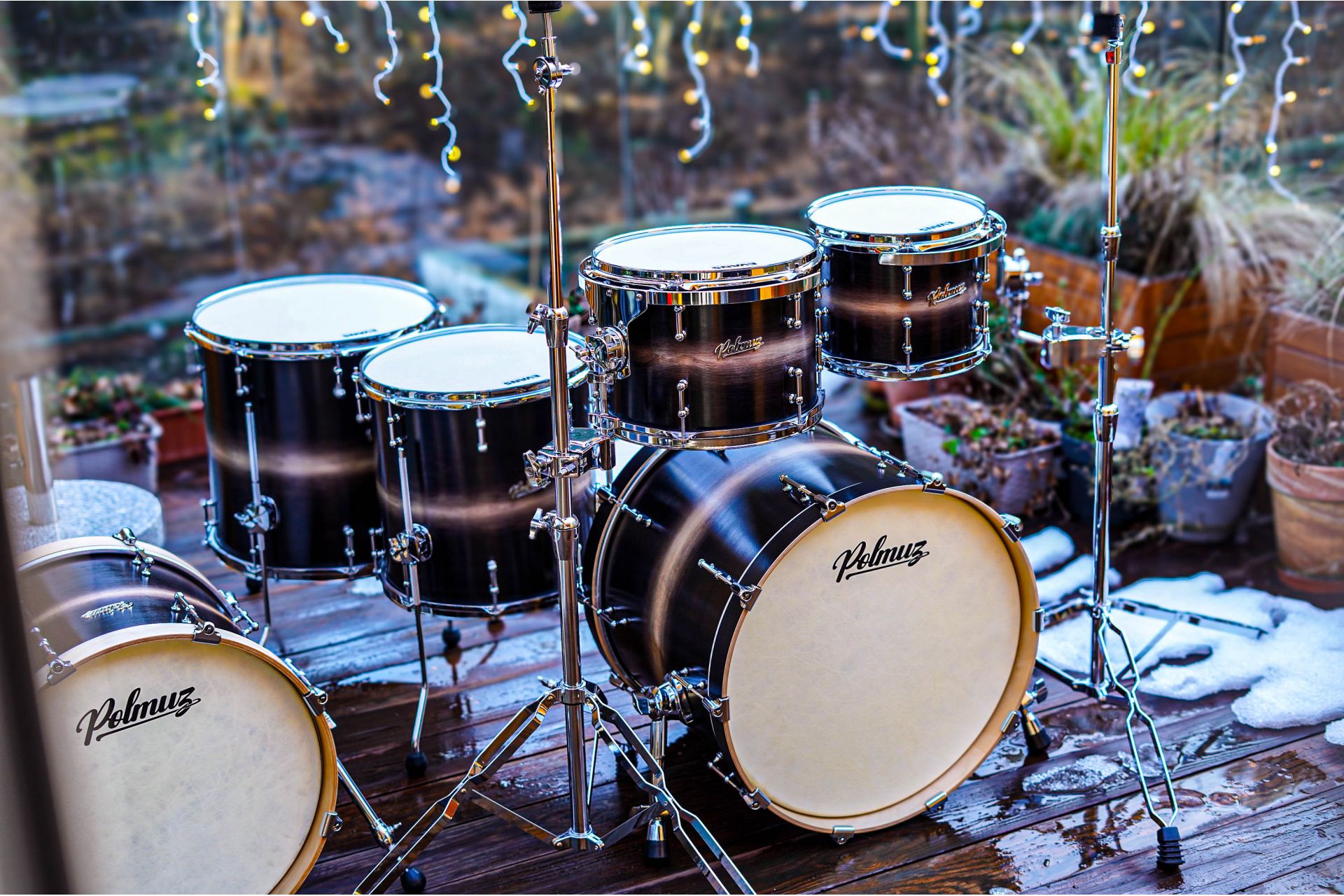 Polmuz Maple Model 1 - 20/19/10/12/14/16 - Polished black fade oil wax — zdjęcie 8