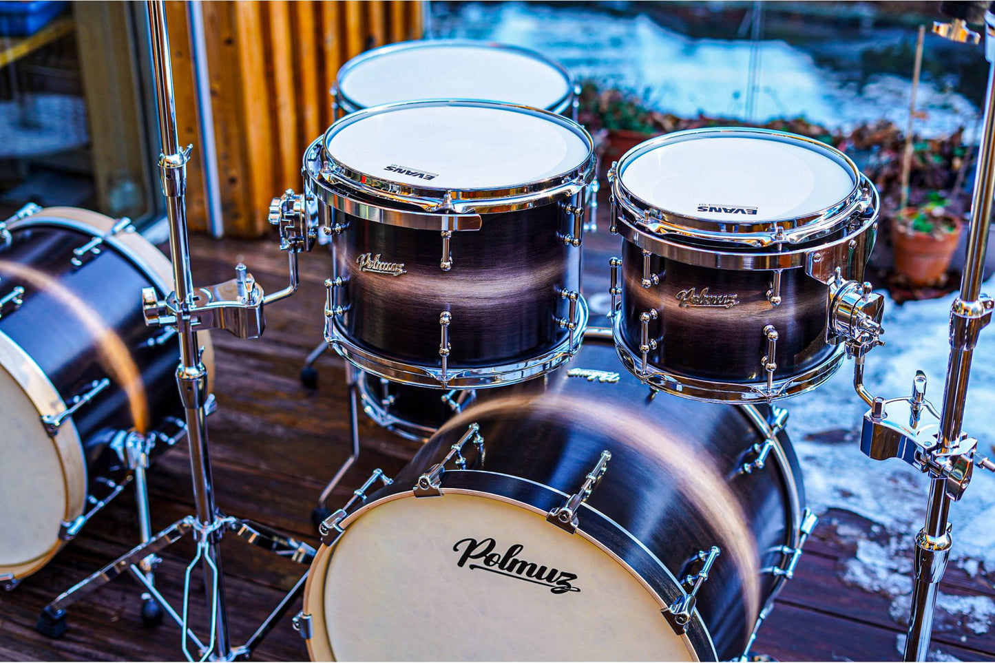 Polmuz Maple Model 1 - 20/19/10/12/14/16 - Polished black fade oil wax — zdjęcie 15