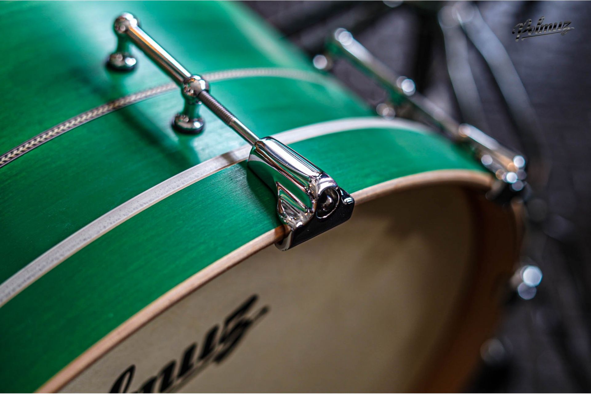 Polmuz Maple Model 1 - 22/10/12/14/16/14SD - Inlayed Artist Green to natural Fade — zdjęcie 4