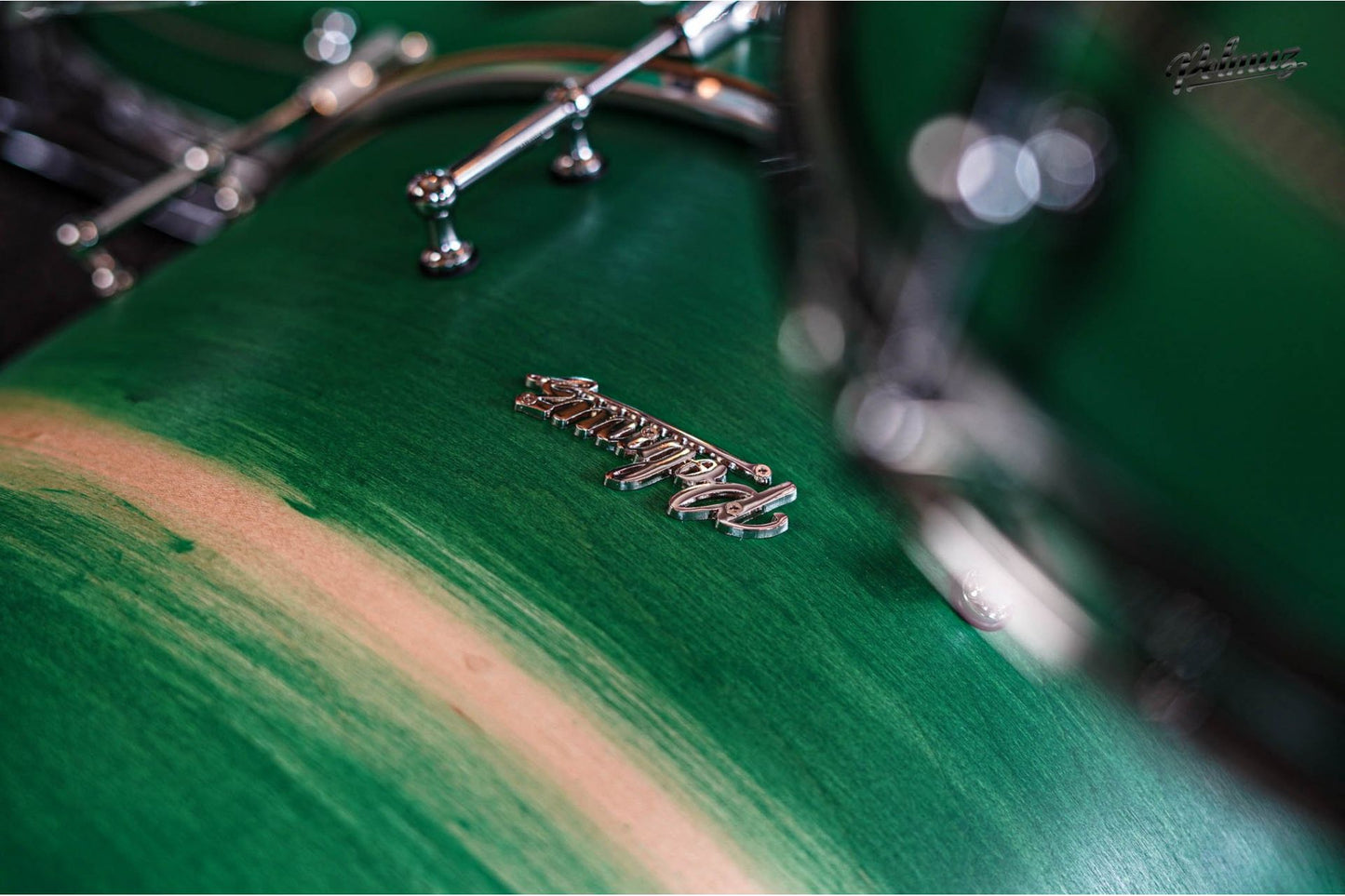 Polmuz Maple Model 1 - 22/10/12/14/16/14SD - Inlayed Artist Green to natural Fade — zdjęcie 11