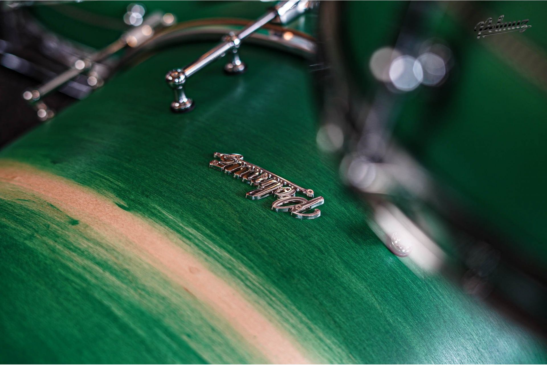 Polmuz Maple Model 1 - 22/10/12/14/16/14SD - Inlayed Artist Green to natural Fade — zdjęcie 11