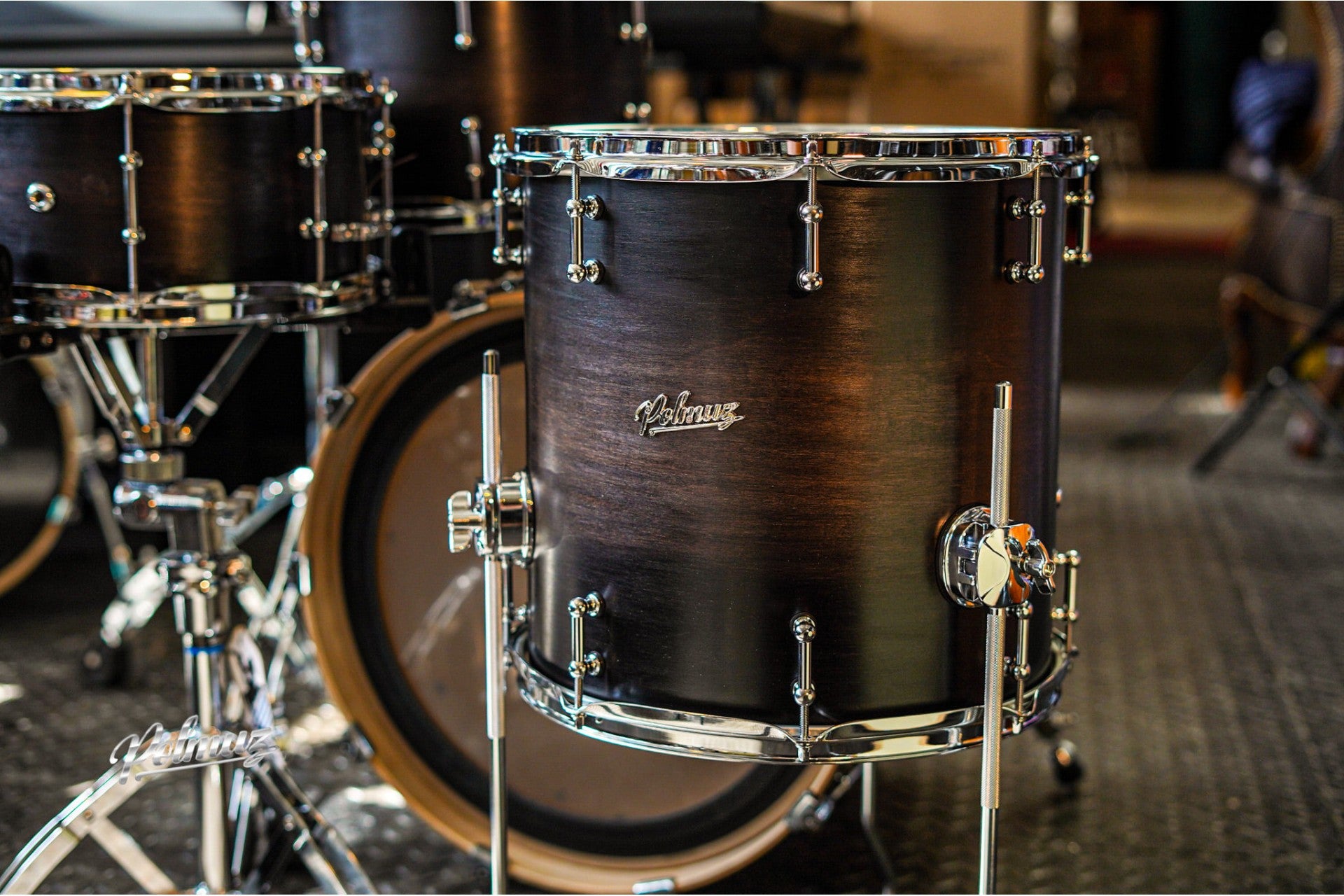 Polmuz Maple Model 1 - 22/10/12/16 Satin Black Fade — zdjęcie 7