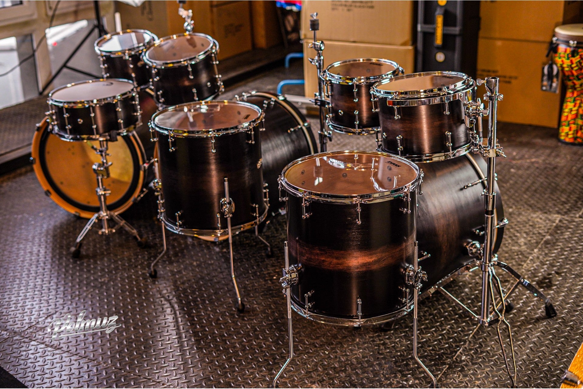 Polmuz Maple Model 1 - 22/10/12/16 Satin Black Fade — zdjęcie 8