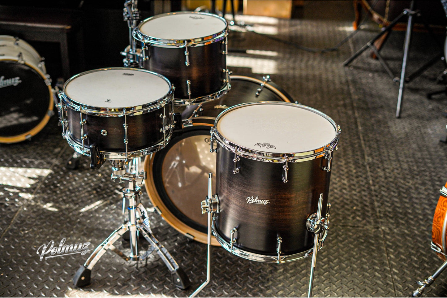 Polmuz Maple Model 1 - 22/10/12/16 Satin Black Fade — zdjęcie 6