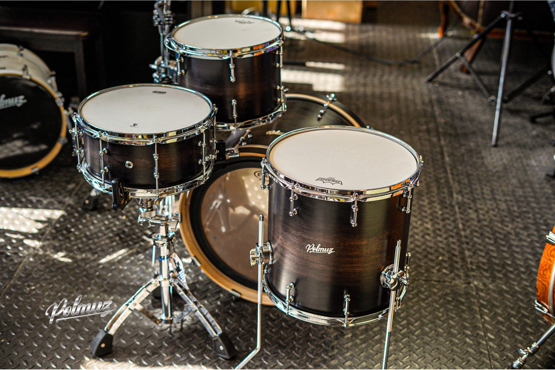 Polmuz Maple Model 1 - 22/10/12/16 Satin Black Fade — zdjęcie 6