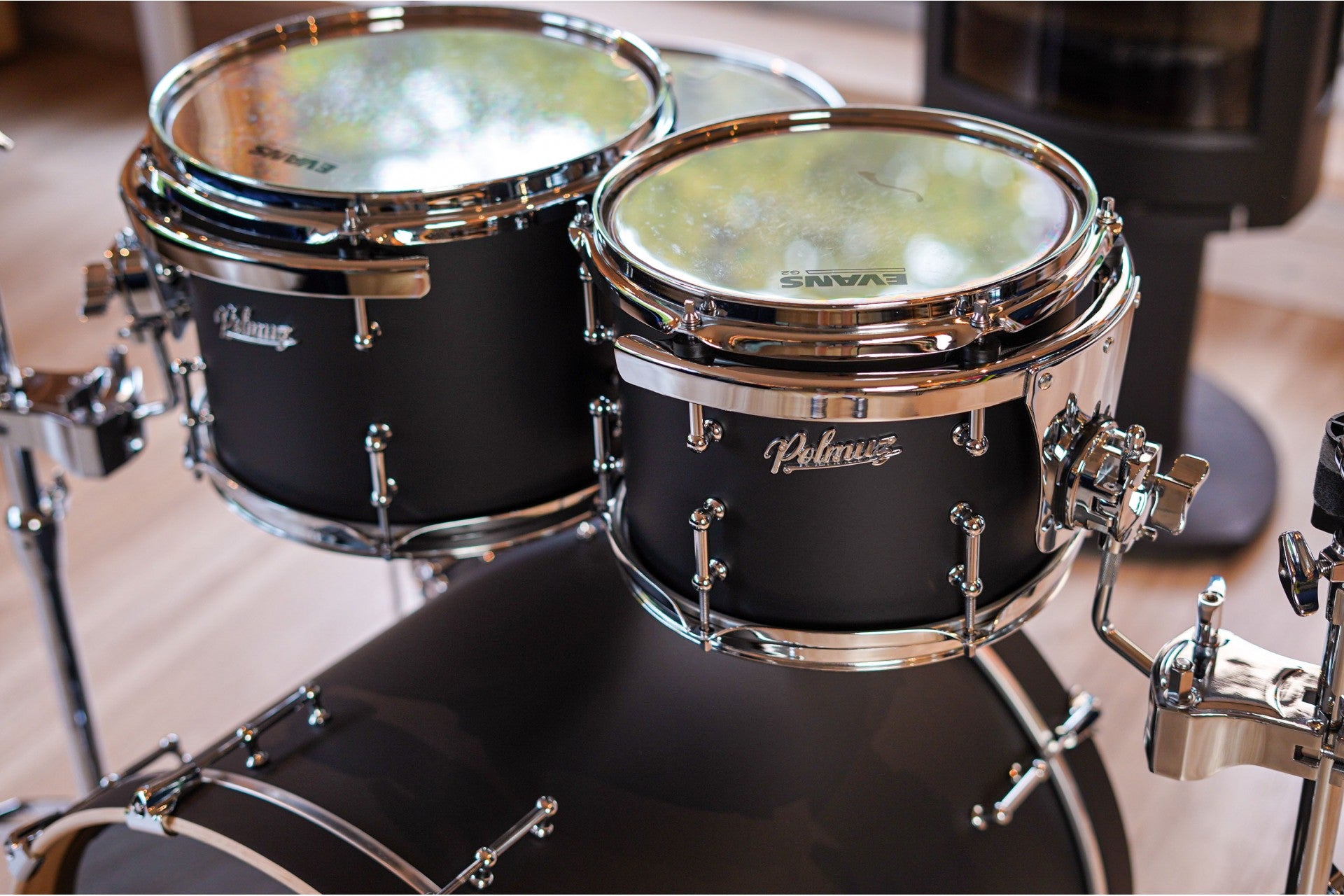 Polmuz Maple Model 1 - 22/10/12/16 - Satin Flat Black Mate Wax — zdjęcie 12