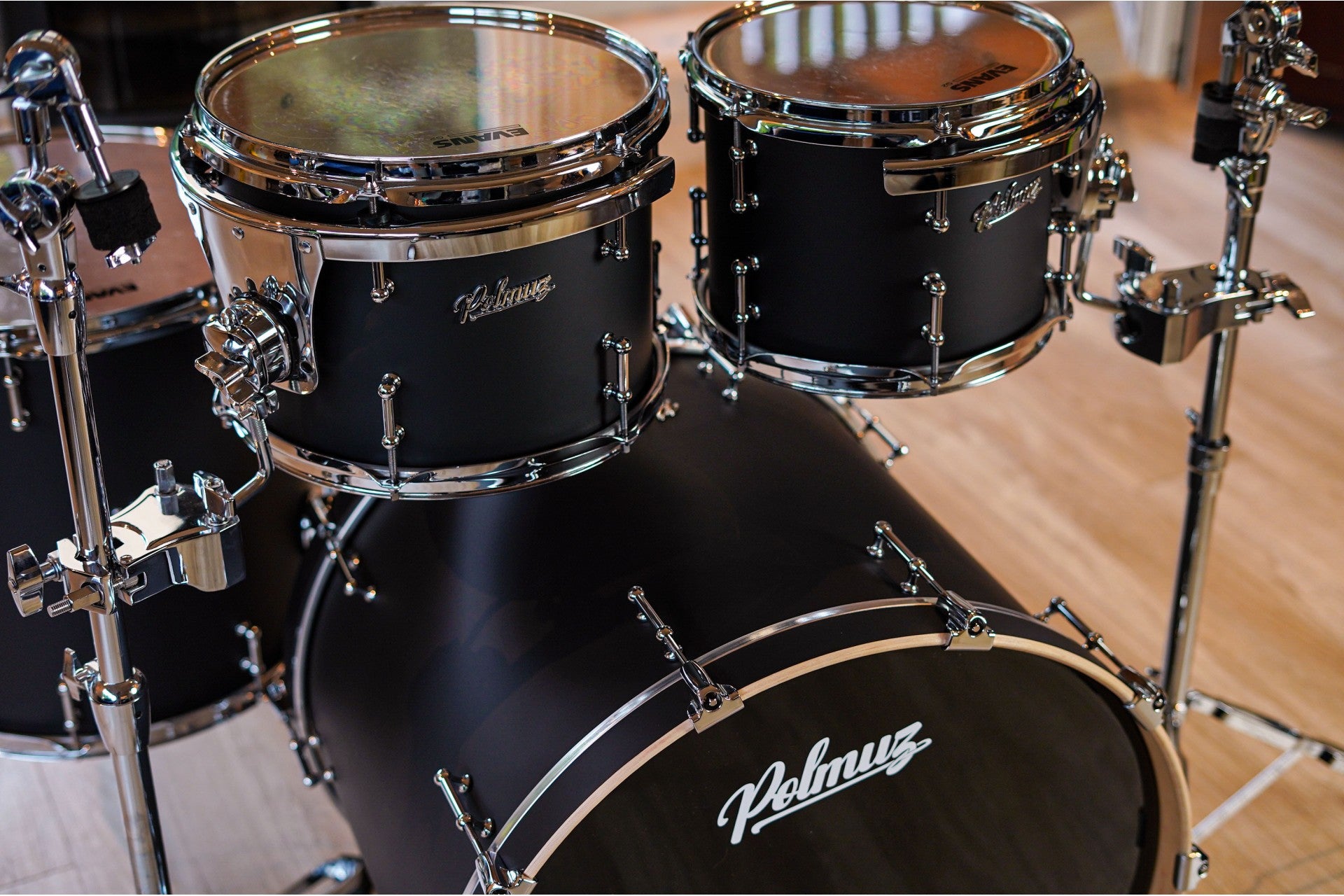Polmuz Maple Model 1 - 22/10/12/16 - Satin Flat Black Mate Wax — zdjęcie 2