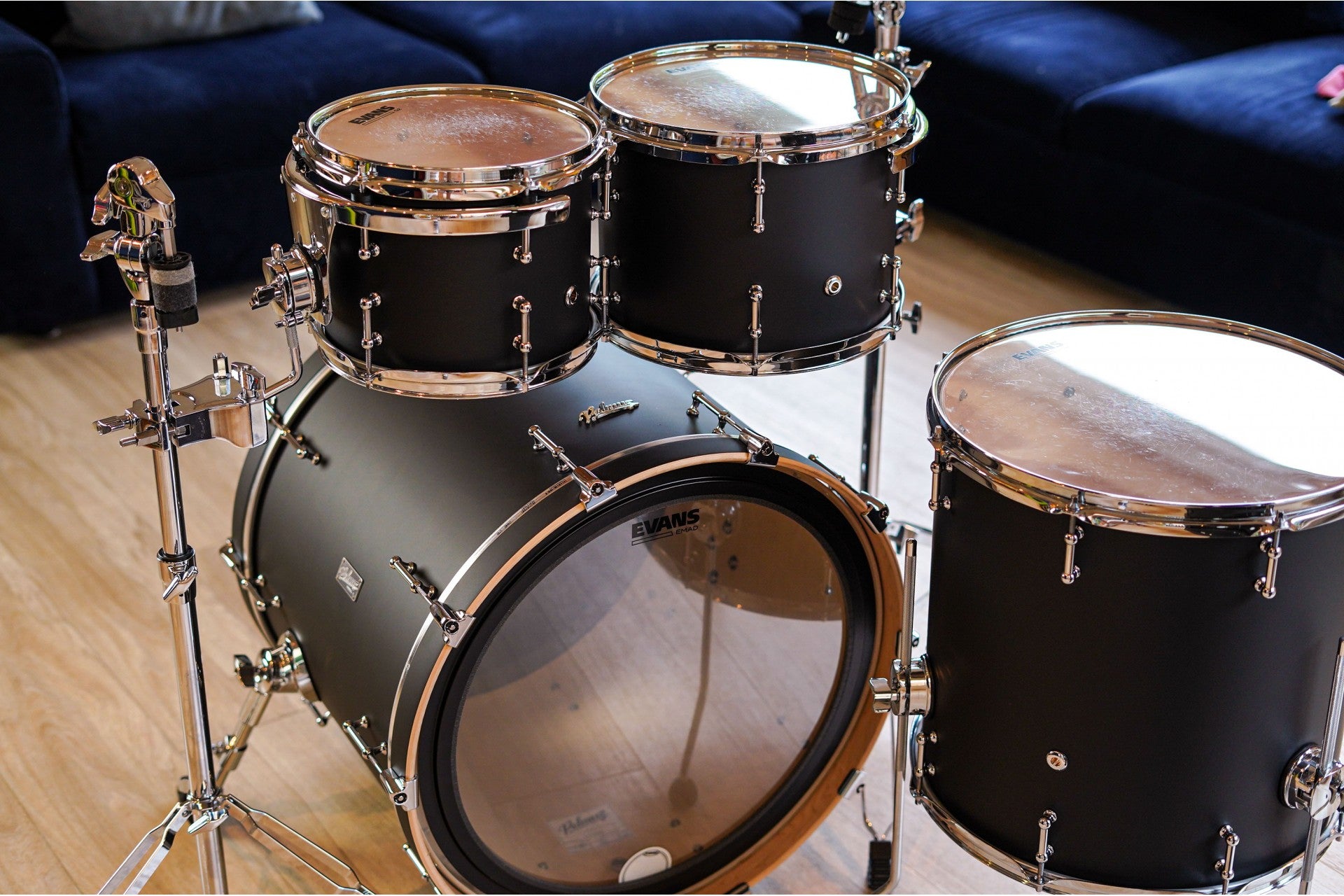 Polmuz Maple Model 1 - 22/10/12/16 - Satin Flat Black Mate Wax — zdjęcie 11