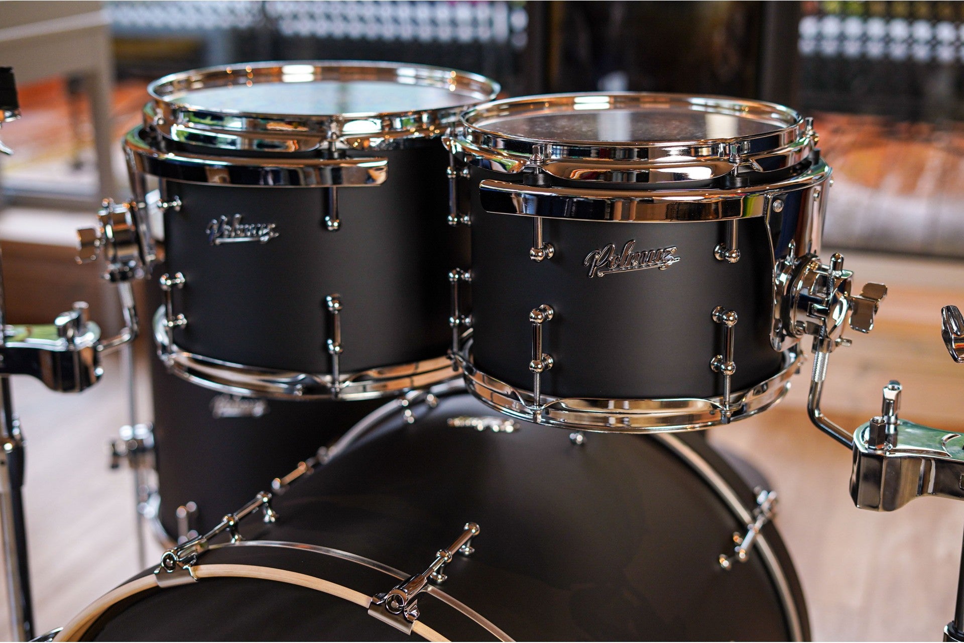 Polmuz Maple Model 1 - 22/10/12/16 - Satin Flat Black Mate Wax — zdjęcie 3