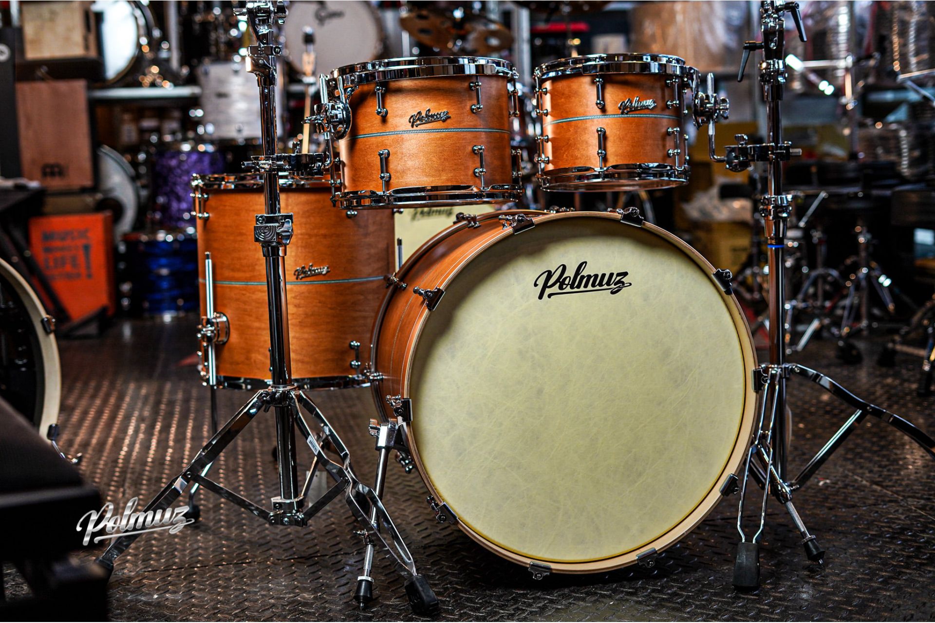 Polmuz Maple Model 1 - 22/10/12/16 - Satin inlayed Jatoba — zdjęcie 7