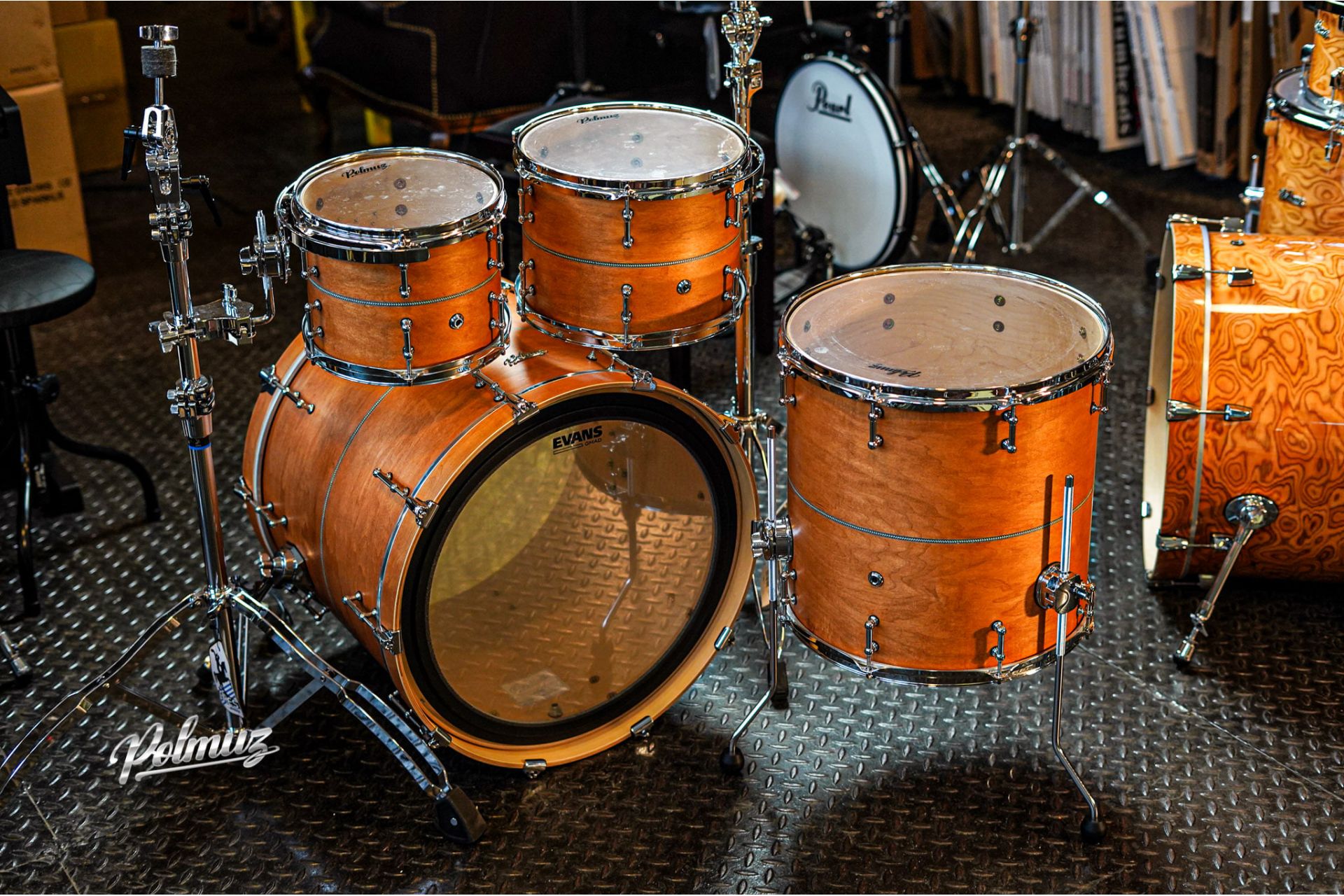 Polmuz Maple Model 1 - 22/10/12/16 - Satin inlayed Jatoba — zdjęcie 3