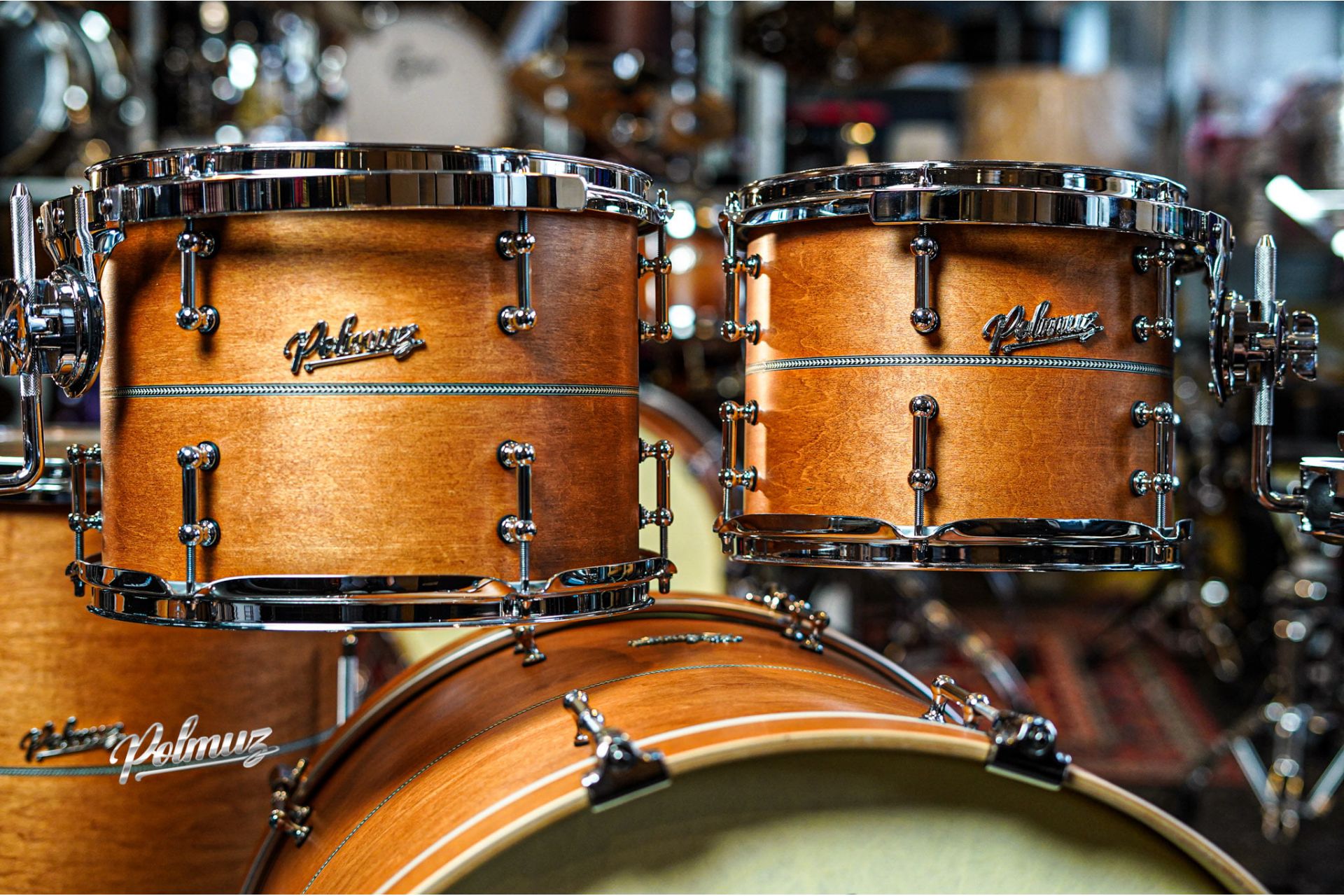 Polmuz Maple Model 1 - 22/10/12/16 - Satin inlayed Jatoba — zdjęcie 2