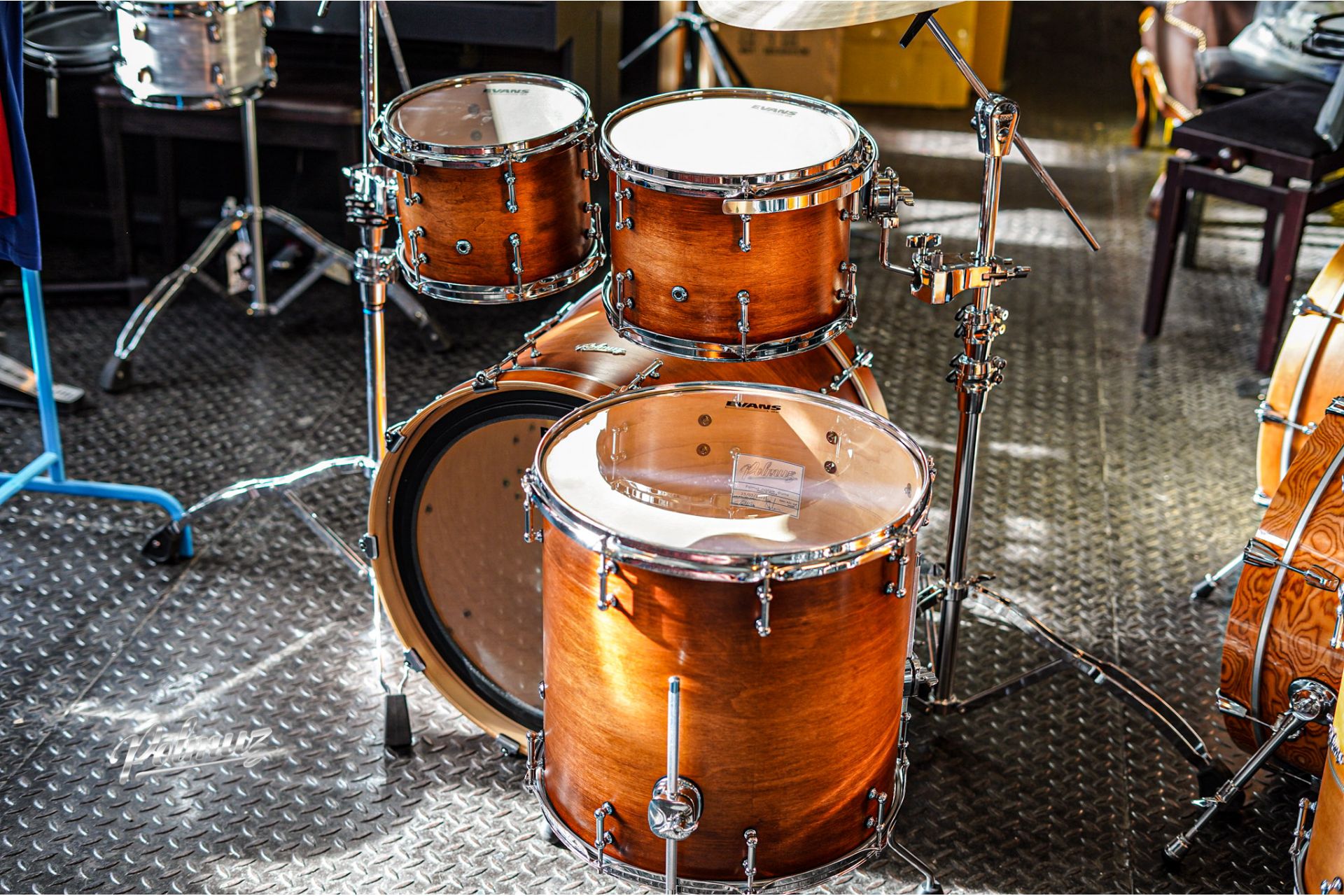 Polmuz Maple Model 1 - 22/10/12/16 Satin Jatoba Fade — zdjęcie 3