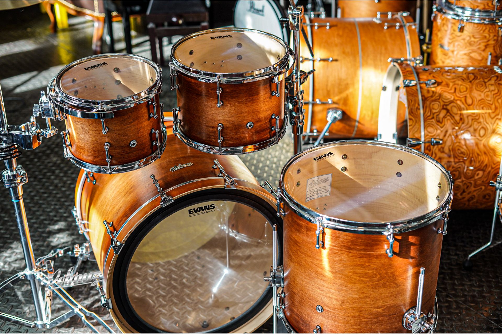 Polmuz Maple Model 1 - 22/10/12/16 Satin Jatoba Fade — zdjęcie 7
