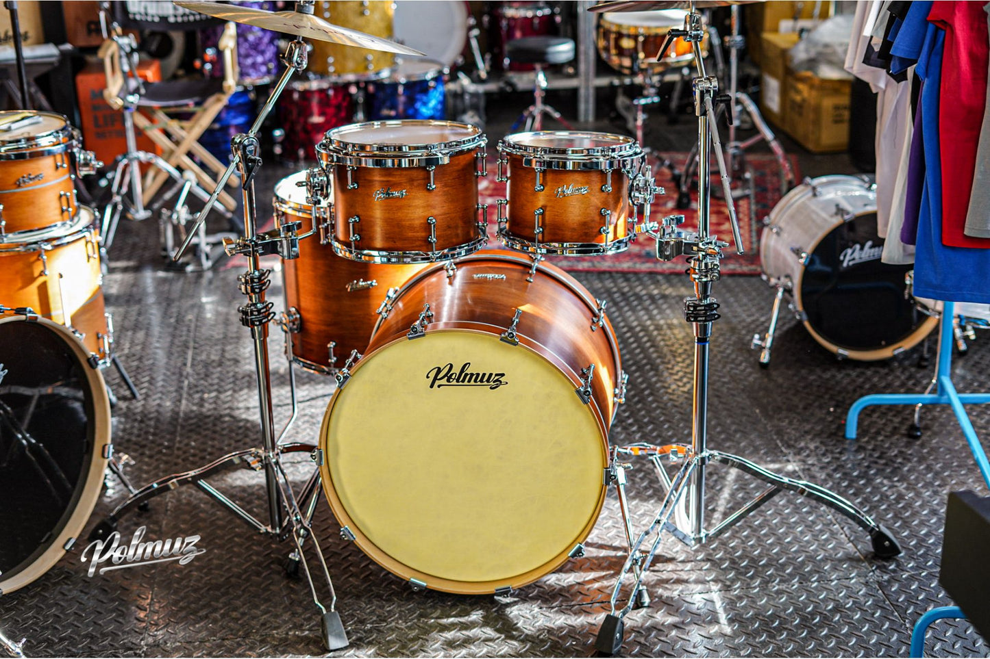 Polmuz Maple Model 1 - 22/10/12/16 Satin Jatoba Fade — zdjęcie 5