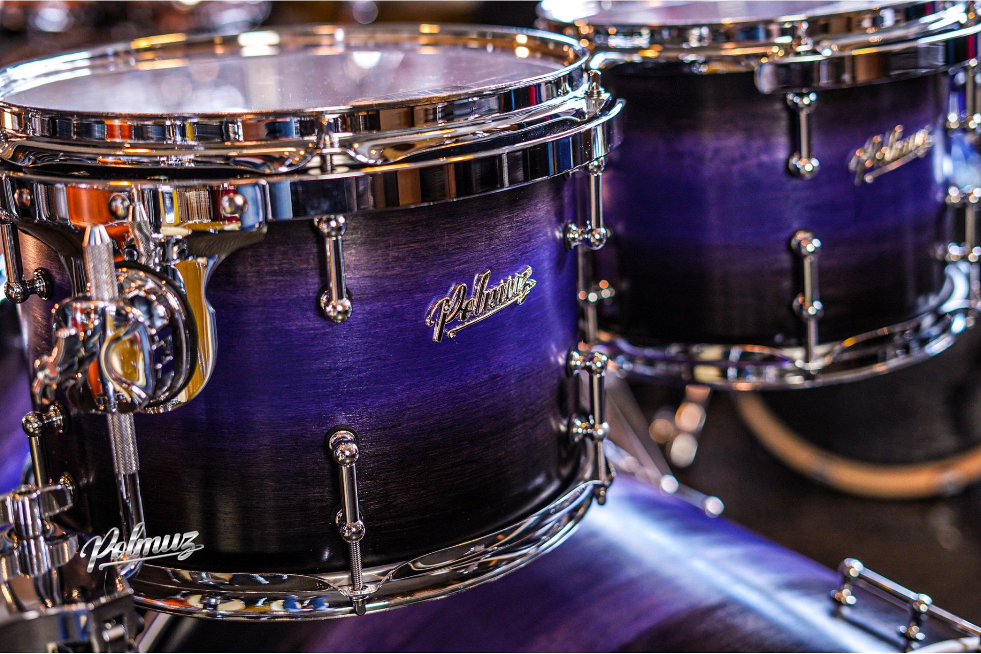 Polmuz Maple Model 1 - 22/10/12/16/18 - Artist Blue to black Fade — zdjęcie 2