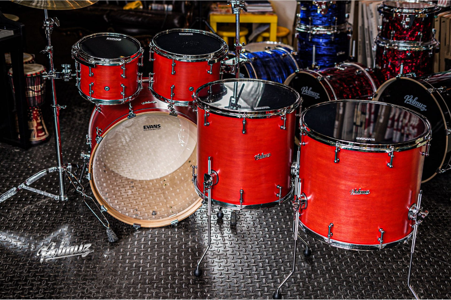 Polmuz Maple Model 1 - 22/10/12/16/18 - BLOODY RED — zdjęcie 3