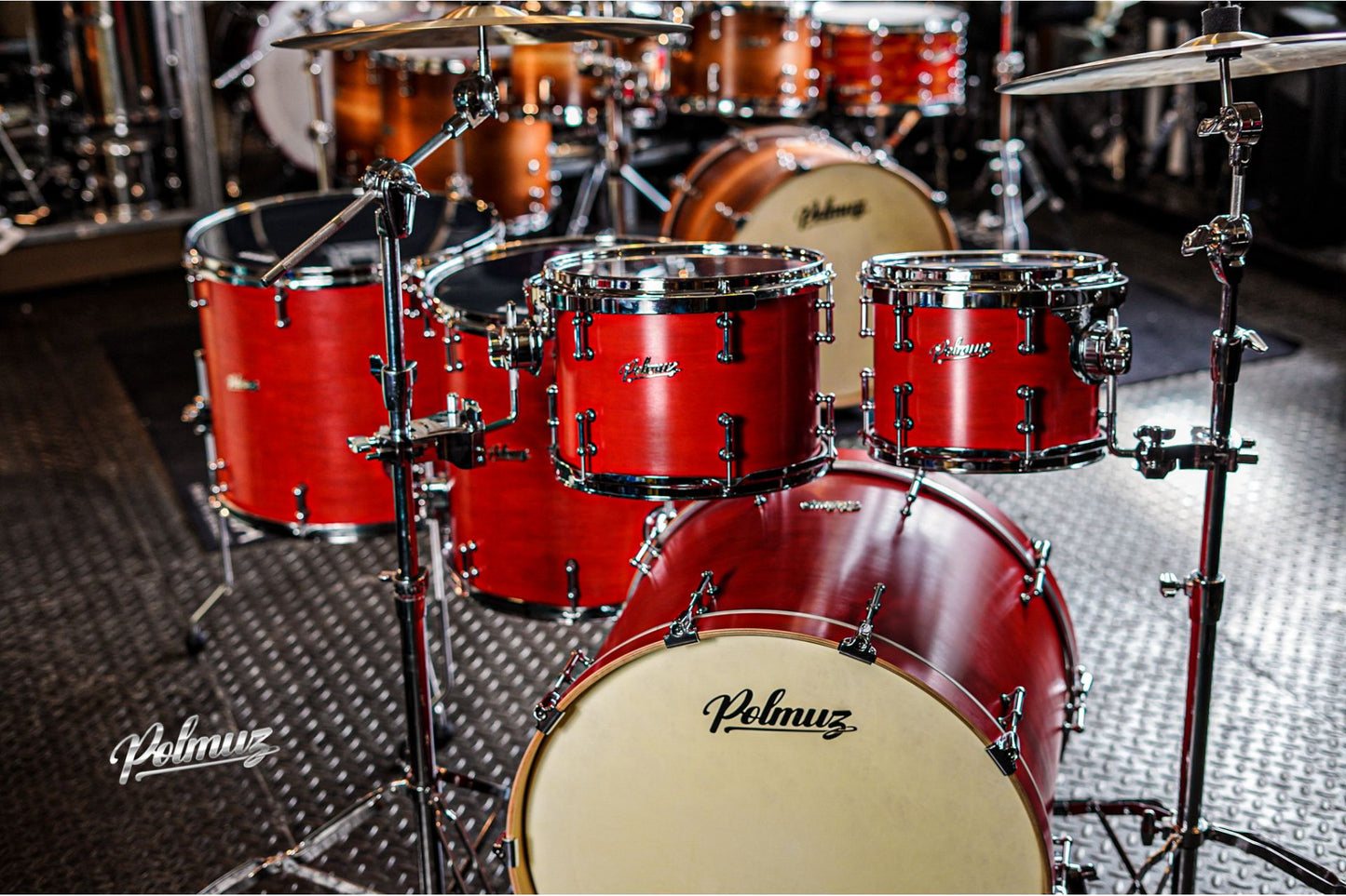 Polmuz Maple Model 1 - 22/10/12/16/18 - BLOODY RED — zdjęcie 4