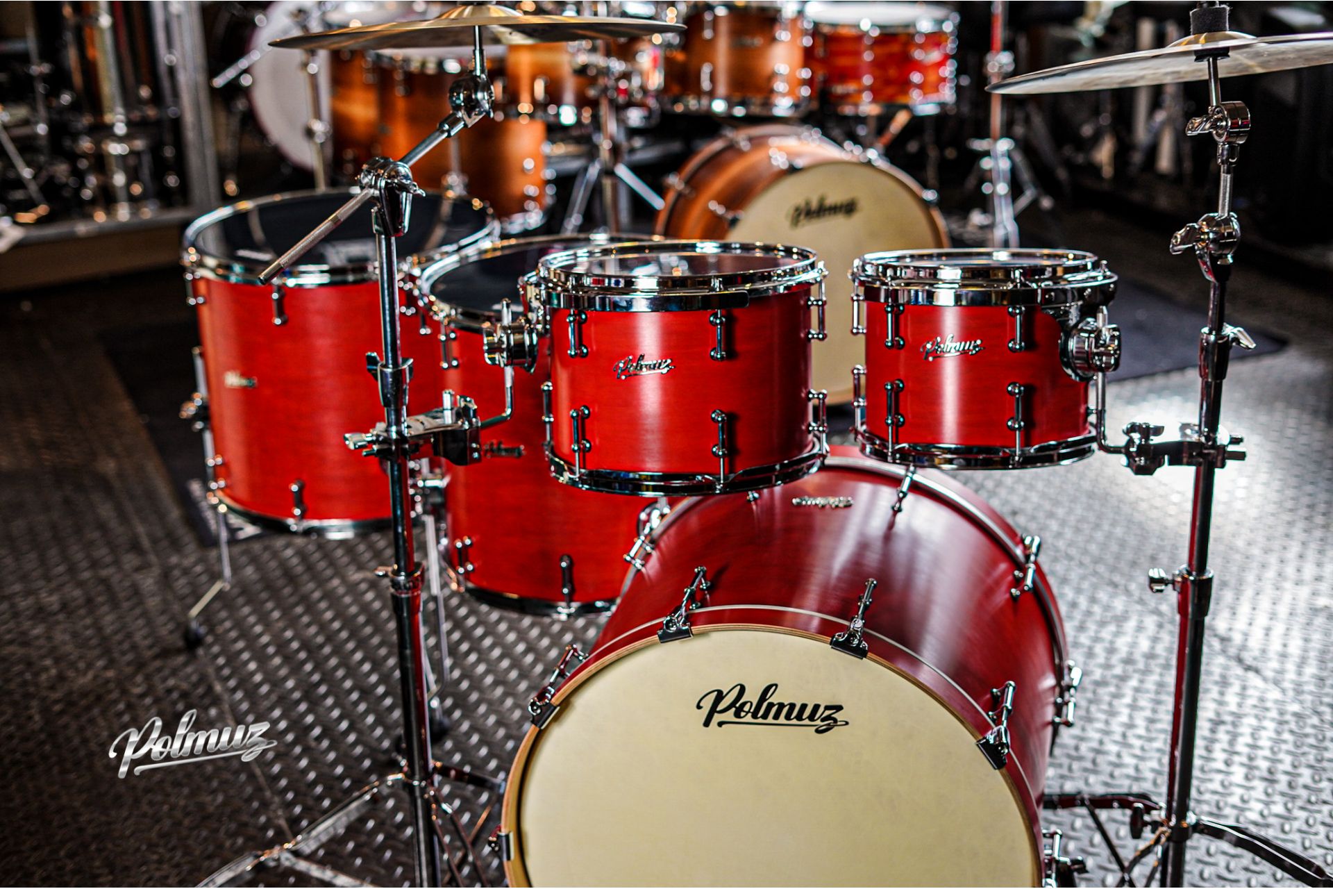 Polmuz Maple Model 1 - 22/10/12/16/18 - BLOODY RED — zdjęcie 4