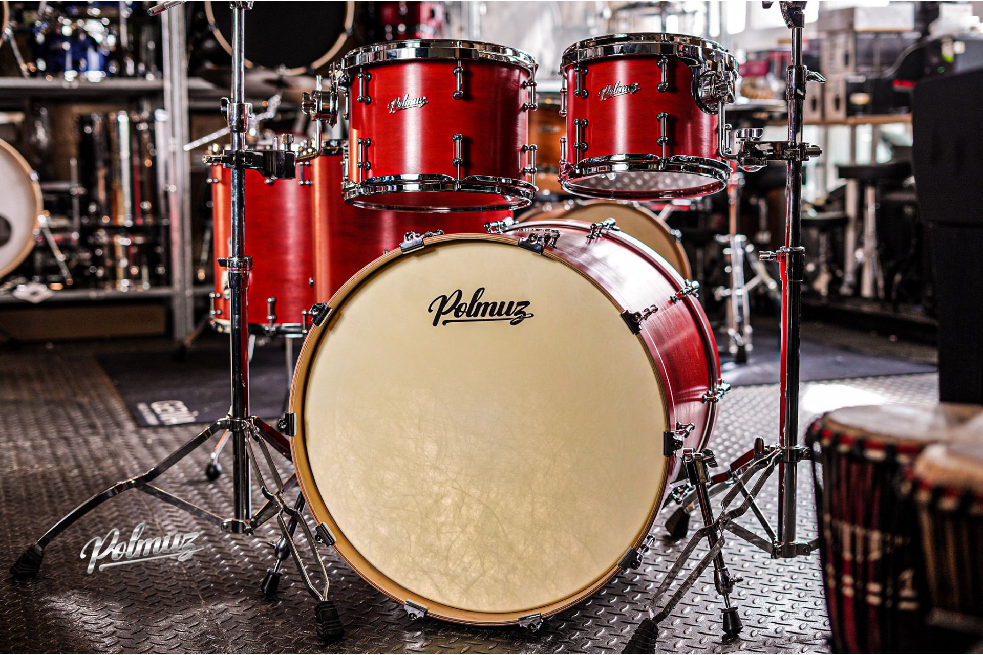 Polmuz Maple Model 1 - 22/10/12/16/18 - BLOODY RED