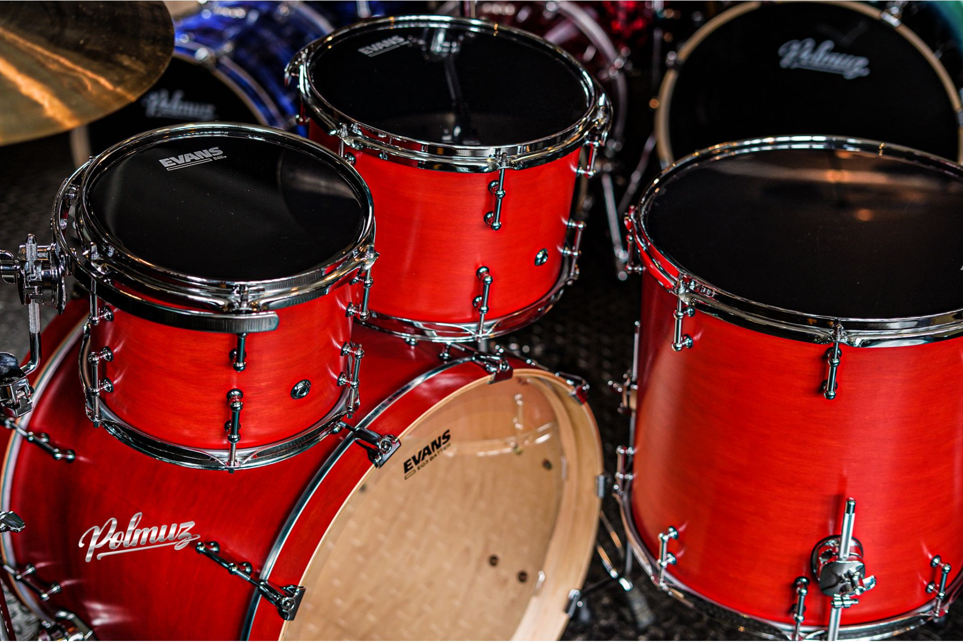 Polmuz Maple Model 1 - 22/10/12/16/18 - BLOODY RED — zdjęcie 8