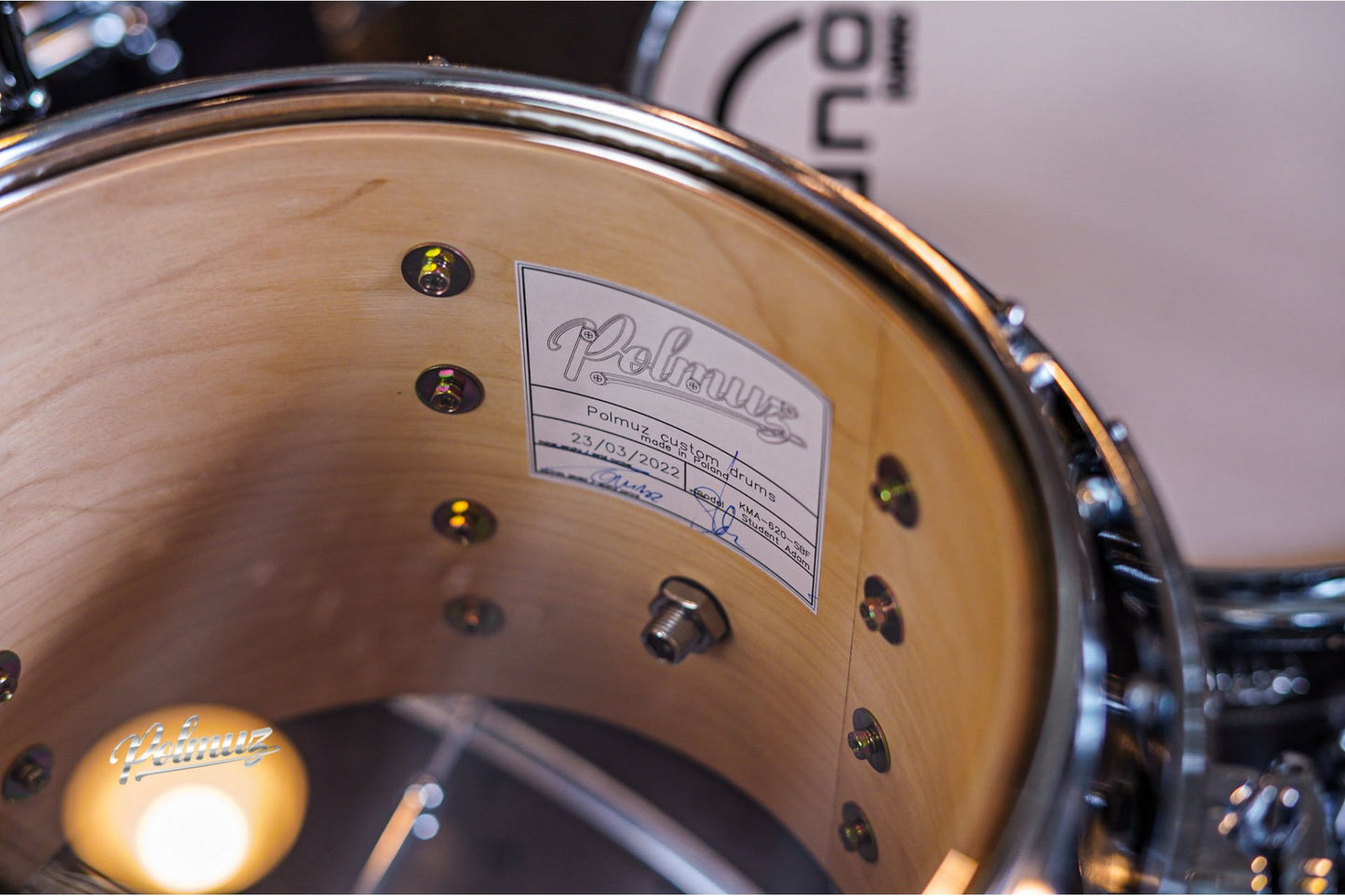 Polmuz Maple Model 1 - 22/10/12/16/18/14sd - Satin Inlayed Black Fade — zdjęcie 4