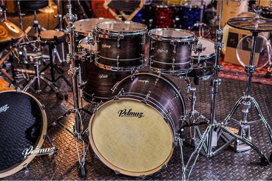 Polmuz Maple Model 1 - 22/10/12/16/18/14sd - Satin Inlayed Black Fade