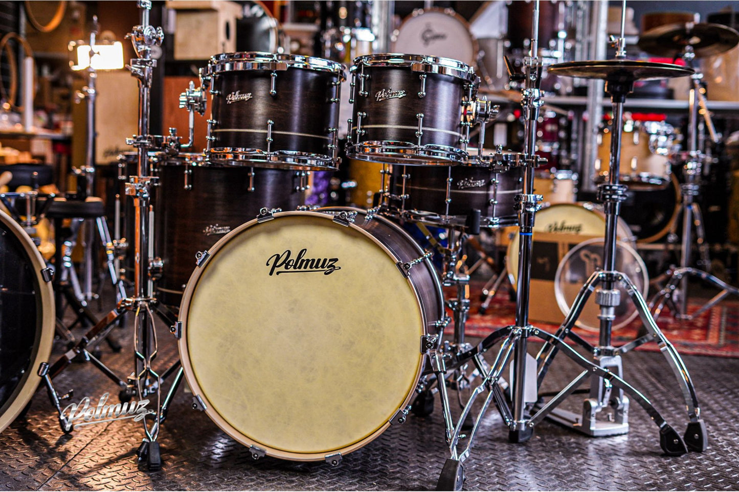 Polmuz Maple Model 1 - 22/10/12/16/18/14sd - Satin Inlayed Black Fade — zdjęcie 7