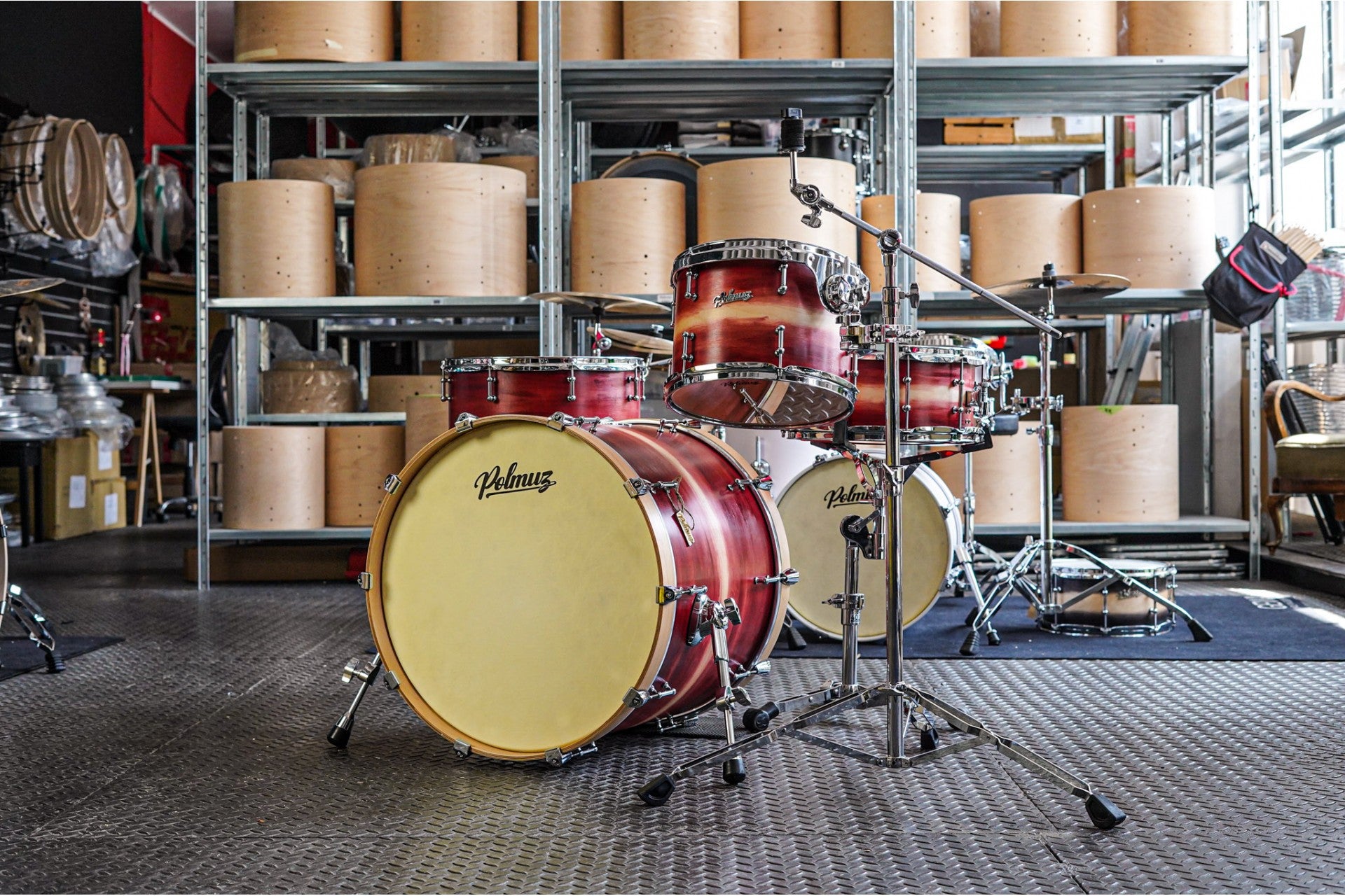 Polmuz Maple Model 1 - 22/12/16/14SD - Artist Red Jatoba Fade — zdjęcie 10