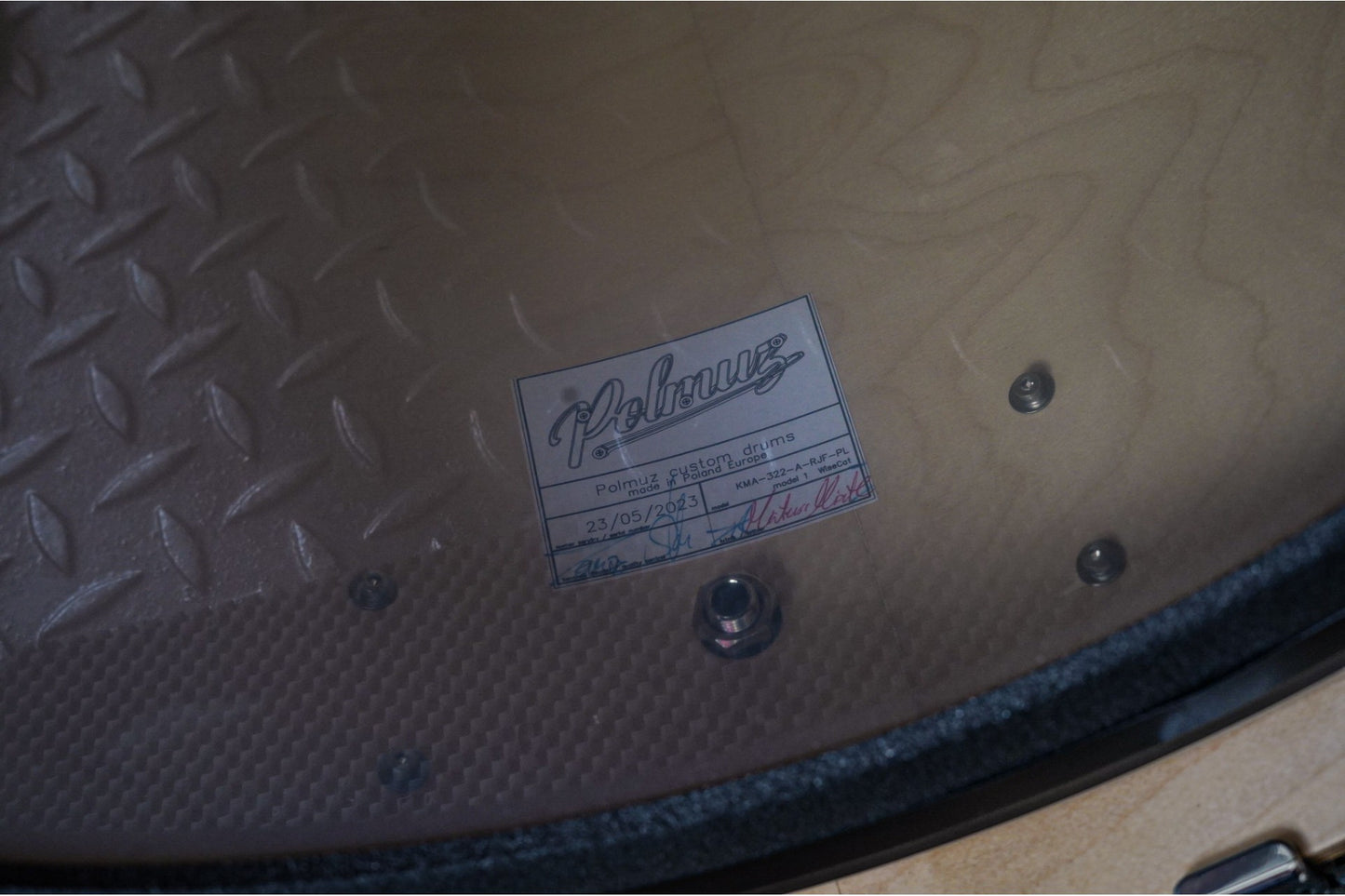 Polmuz Maple Model 1 - 22/12/16/14SD - Artist Red Jatoba Fade — zdjęcie 7