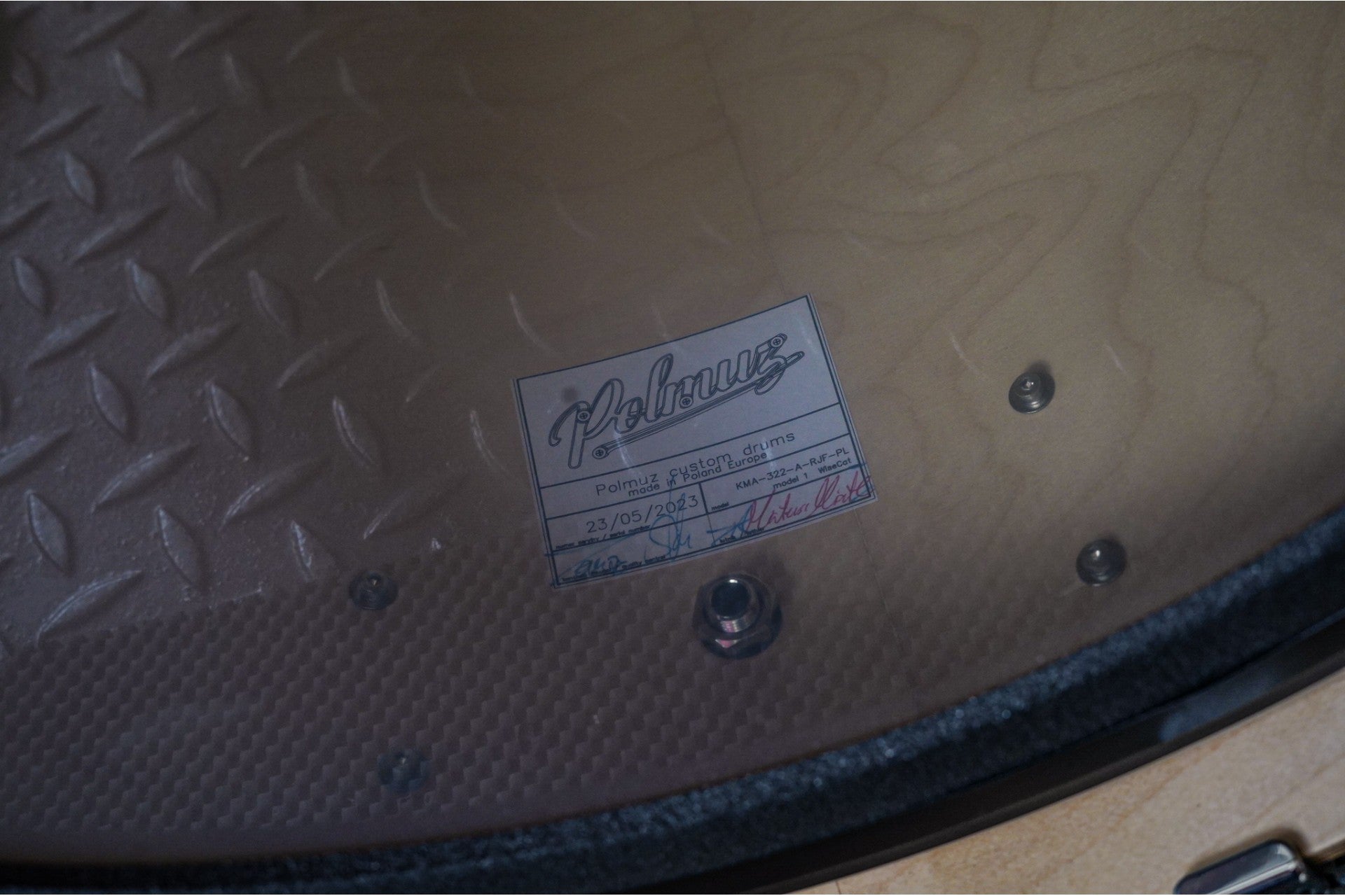 Polmuz Maple Model 1 - 22/12/16/14SD - Artist Red Jatoba Fade — zdjęcie 7