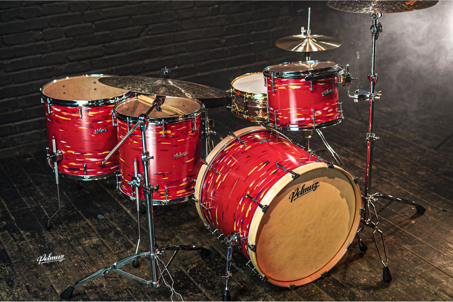 Polmuz Maple Model 1 - 22/13/16/18 - Artist Cosmic Red z Kalendarza - PROMO — zdjęcie 6