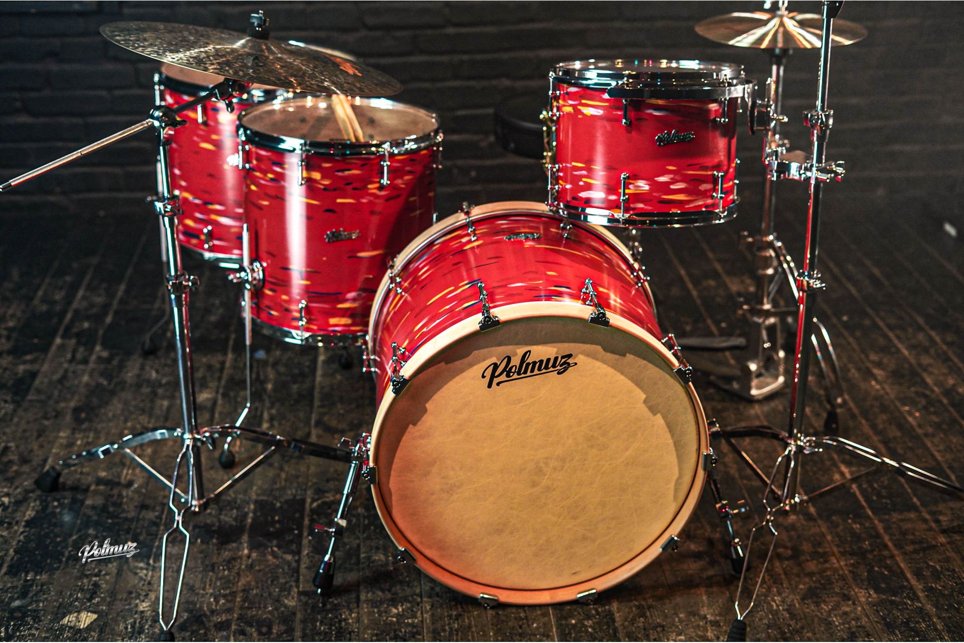 Polmuz Maple Model 1 - 22/13/16/18 - Artist Cosmic Red z Kalendarza - PROMO — zdjęcie 7