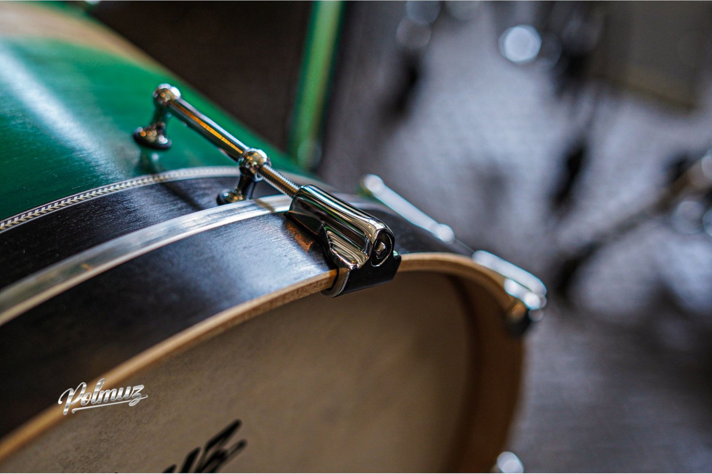 Polmuz Maple Model 1 - 24/10/12/16/18 - custom inlayed green to natural fade plus black stripe — zdjęcie 6
