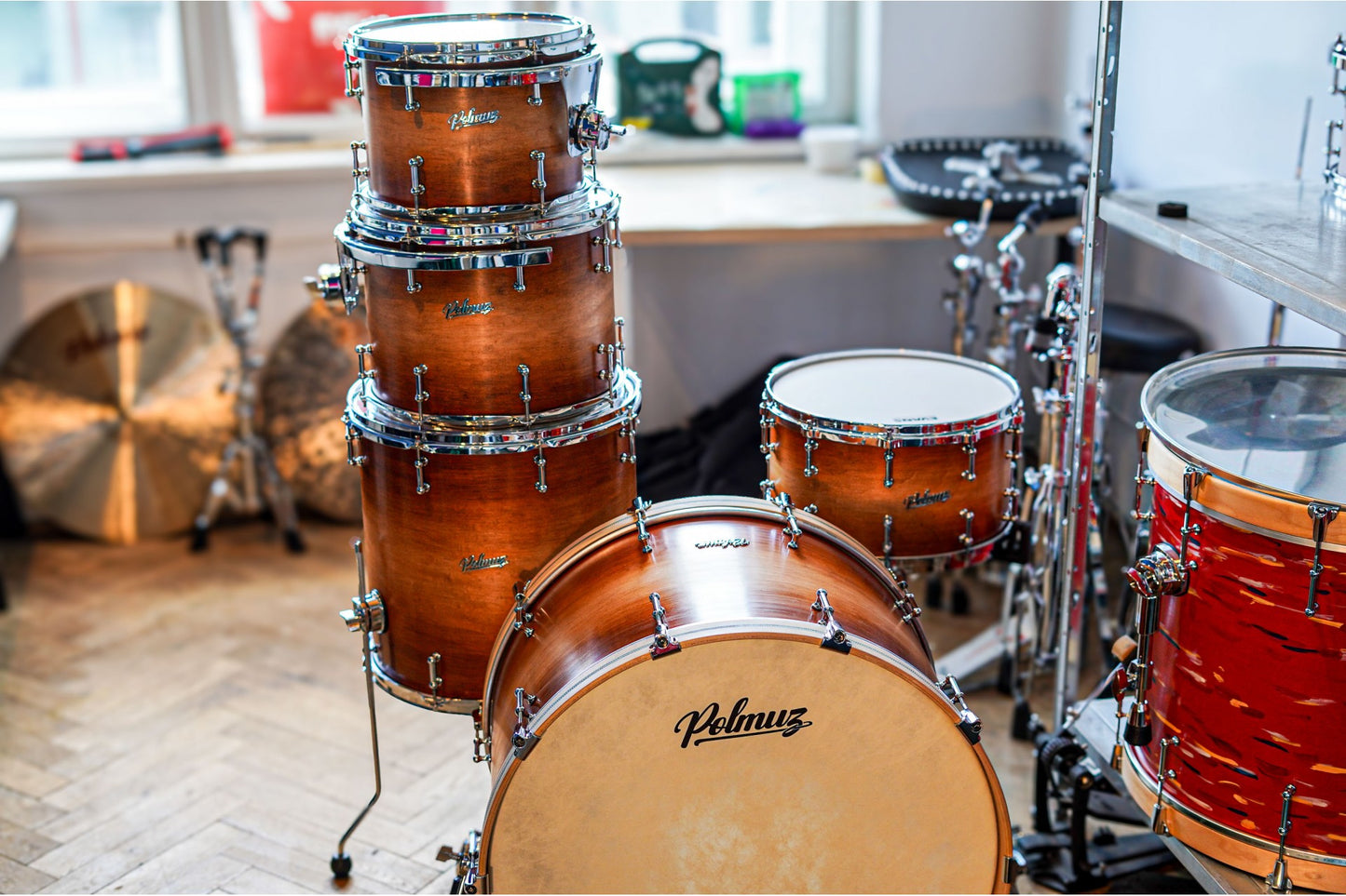 Polmuz Maple Model 1 - 24/12/14/16/SD14 - Satin Jatoba Fade — zdjęcie 5