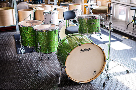Polmuz Maple Model 1 - 24/13/16/18 custom + Cymbals + Stands
